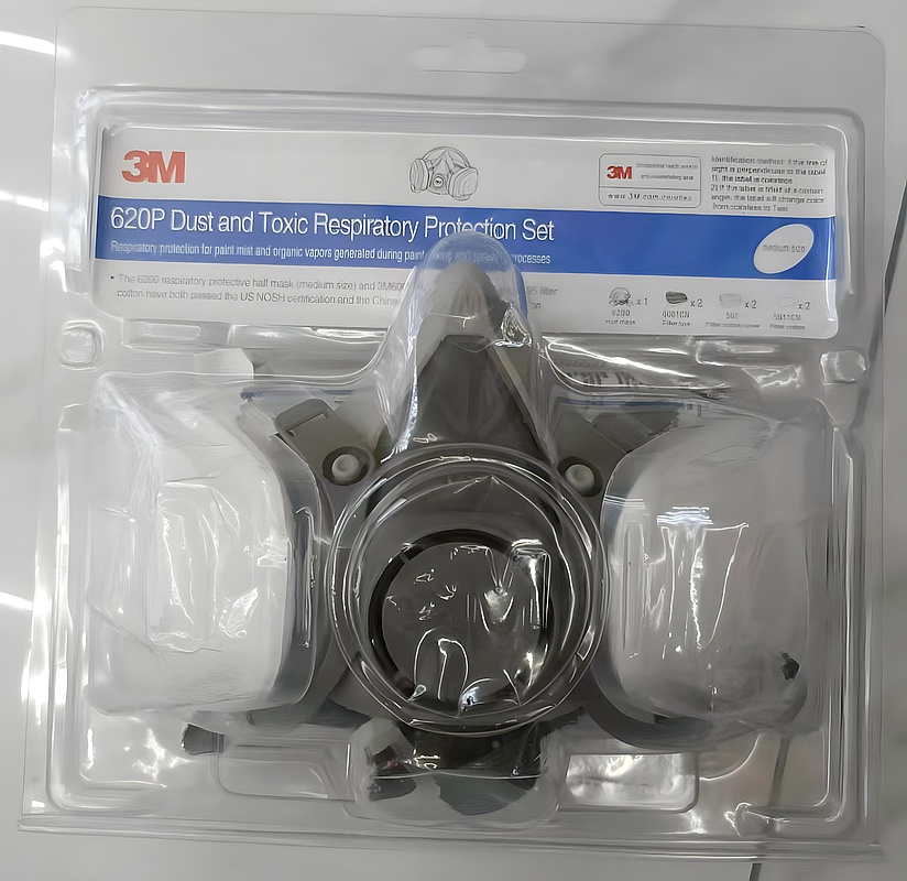3M 6200 Respirator Dust & Toxic Protection Set