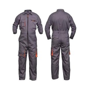 Plain Grey Heavy Duty Cargo Overall – 380 GSM